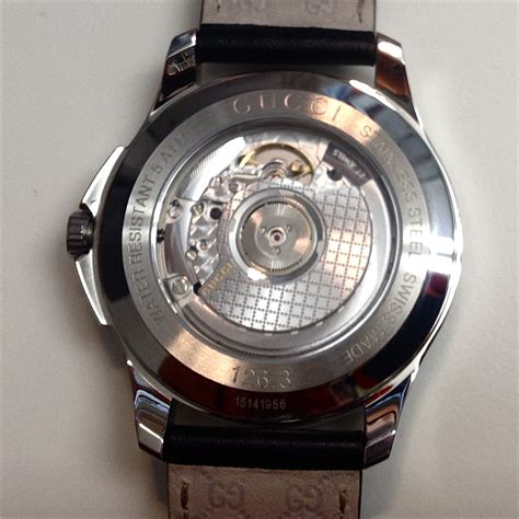 mens gucci watch review|gucci automatic watch movement.